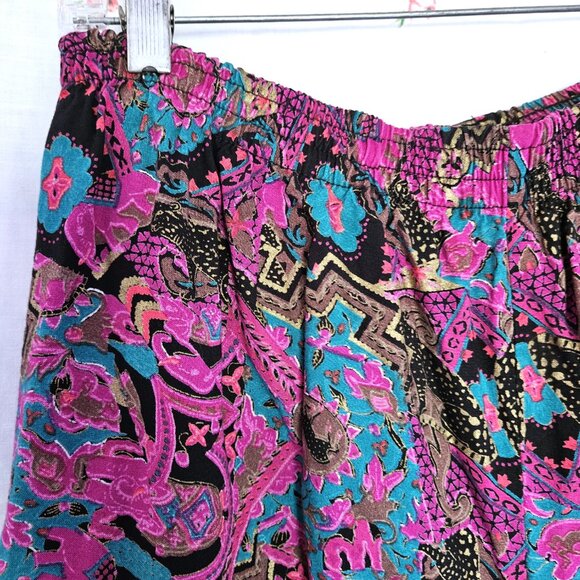 Size L Vintage 1980s KWBL Tapered Leg Pants - Picture 3 of 8